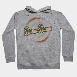 Duran Duran Circular Fade Hoodie